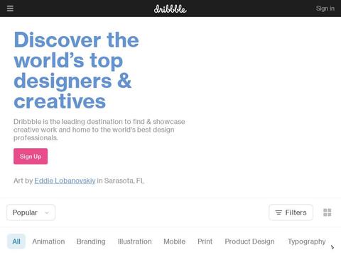 Dribbble.Com Coupons and Promo Code