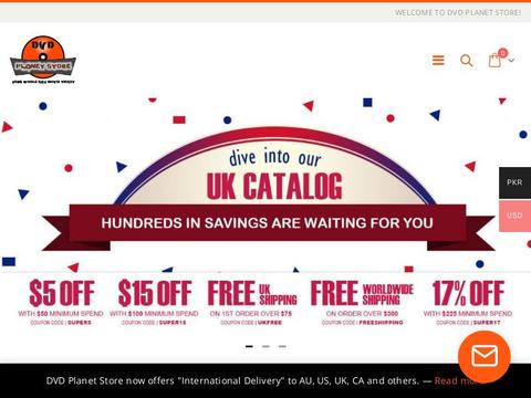 Dvdplanetstore.Pk Coupons and Promo Code