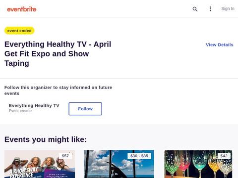 Ehtvgetfit.Eventbrite.Com Coupons and Promo Code