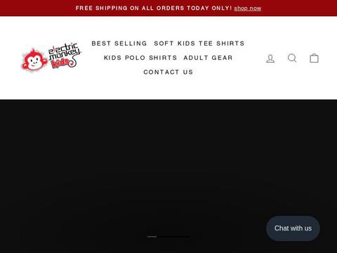 Electric Monkey kids Coupons and Promo Code