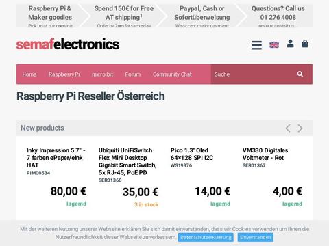 Electronics.semaf.at Coupons and Promo Code
