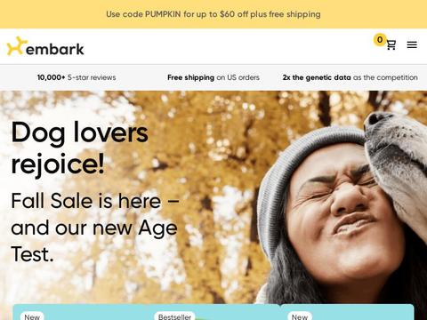 Embark Veterinary Coupons and Promo Code