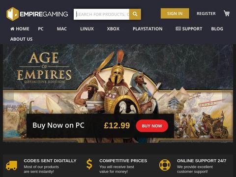 Empiregaming.Com Coupons and Promo Code