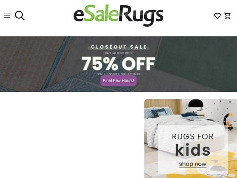 eSaleRugs Coupons and Promo Code