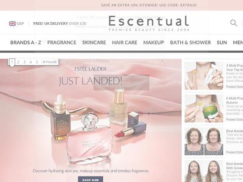 Escentual Coupons and Promo Code