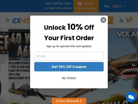 EXHOBBY Coupons and Promo Code