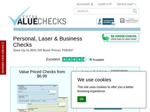 Extra Value Checks Coupons and Promo Code