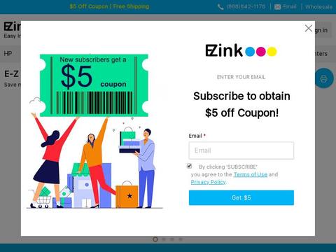 ezink123 Coupons and Promo Code
