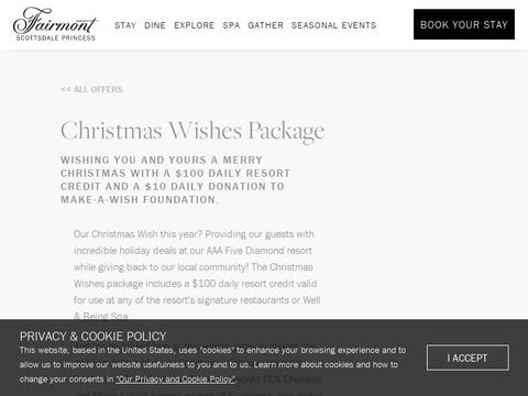 Fairmont Scottsdale Princess Coupons and Promo Code