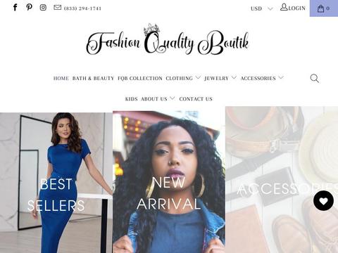 Fashion Quality Boutik Coupons and Promo Code