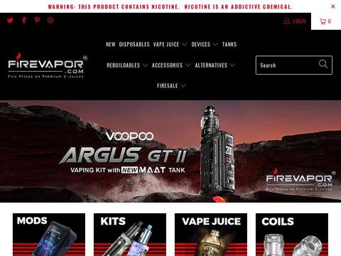 FireVapor.com Coupons and Promo Code