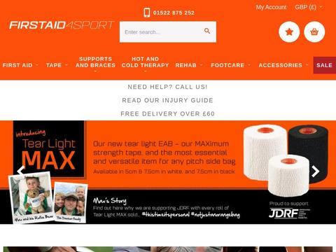 Firstaid4Sport.Co.Uk Coupons and Promo Code
