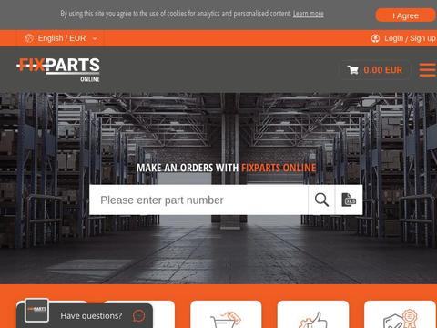 Fixparts-Online.Com Coupons and Promo Code