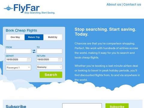 Flyfar.Com.Au Coupons and Promo Code