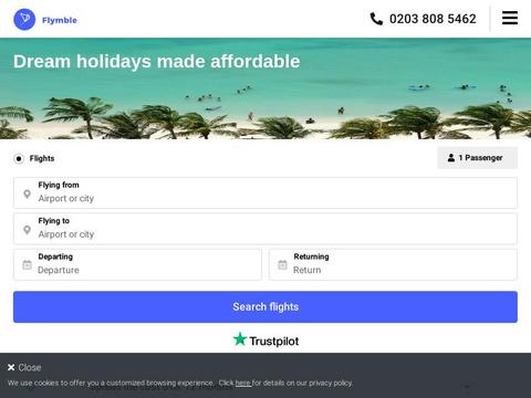 Flymble.Com Coupons and Promo Code
