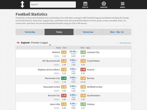 Footystats.Org Coupons and Promo Code