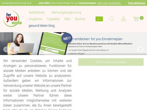 for you eHealth DE Coupons and Promo Code