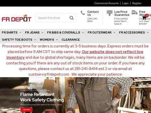 Frdepot.com Coupons and Promo Code