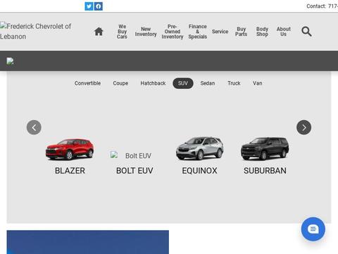 Frederickchevrolet.Com Coupons and Promo Code