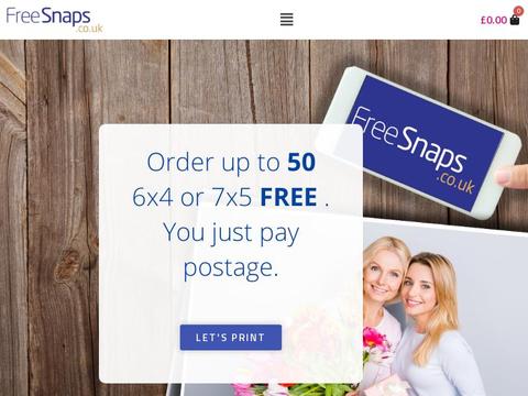 Freesnaps.Co.Uk Coupons and Promo Code