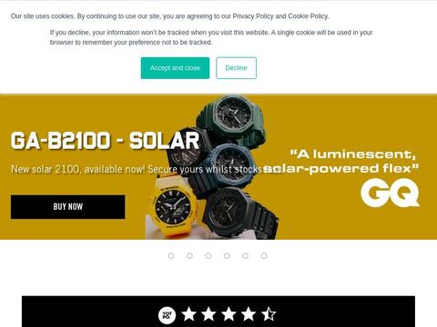 G-Shock Coupons and Promo Code