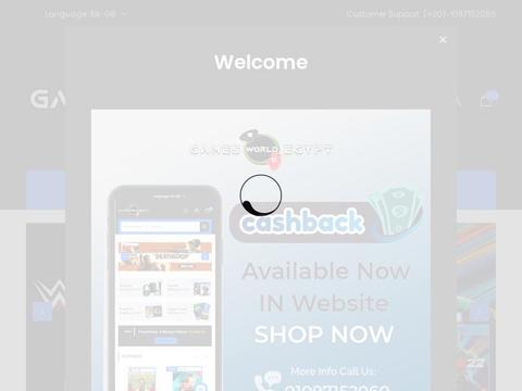 Games World Egypt Coupons and Promo Code