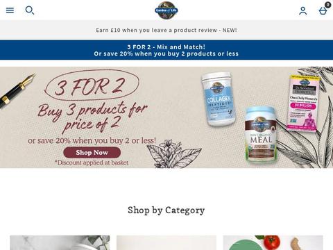 Garden of Life Coupons and Promo Code