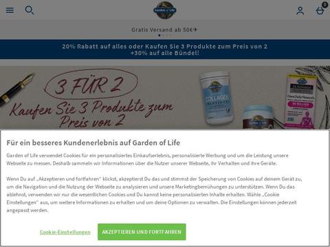 Garden of Life DE Coupons and Promo Code