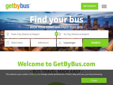 Getbybus.Com Coupons and Promo Code