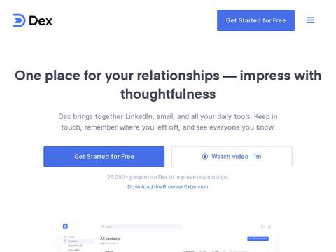 GetDex.com Coupons and Promo Code