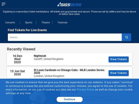 Gigsberg.Com Coupons and Promo Code