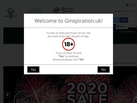 Ginspiration.Uk Coupons and Promo Code
