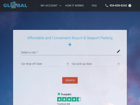 Global Airport Parking Discounts Coupons and Promo Code