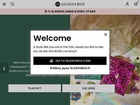 Glossybox FI Coupons and Promo Code