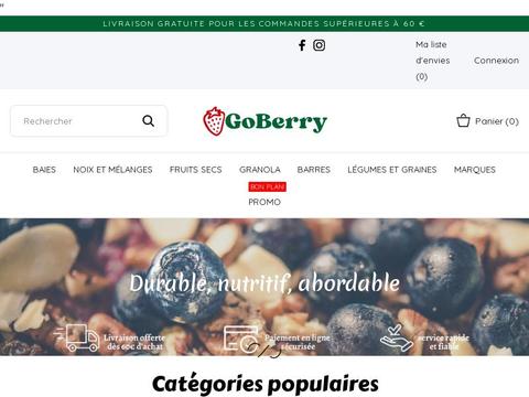 goberry Coupons and Promo Code