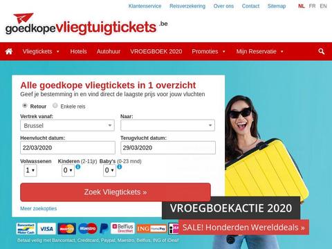 Goedkopevliegtuigtickets.Be Coupons and Promo Code