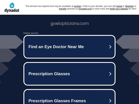 Goelopticians Coupons and Promo Code