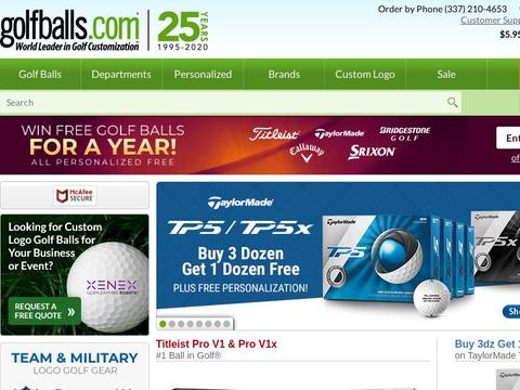 Golfballs.Com Coupons and Promo Code