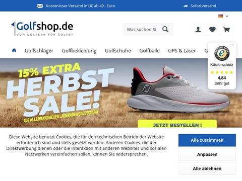 Golfshop.de Coupons and Promo Code