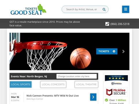 Goodseattickets.Com Coupons and Promo Code