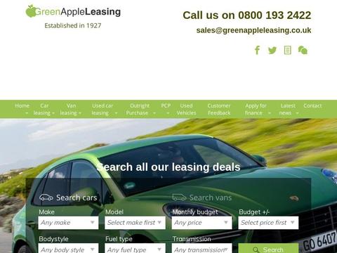 Greenappleleasing.Co.Uk Coupons and Promo Code