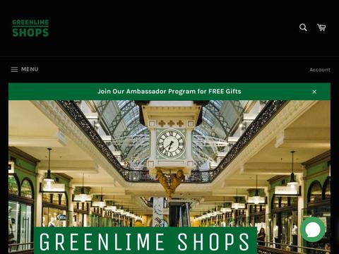 GreenLime Shops Coupons and Promo Code