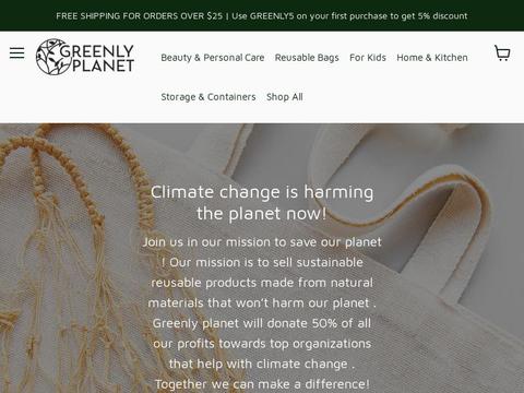 Greenly Planet Coupons and Promo Code