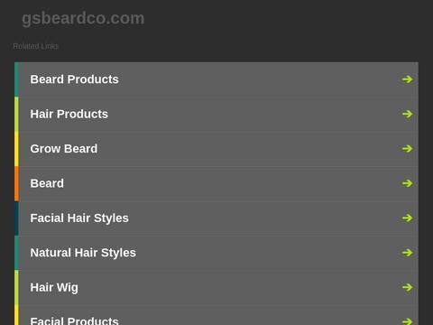 Gsbeardco.com Coupons and Promo Code