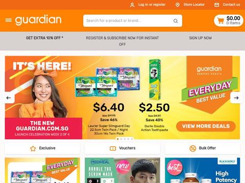 Guardian.Com.Sg Coupons and Promo Code