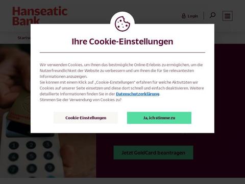 Hanseatic Bank Gold Card Coupons and Promo Code