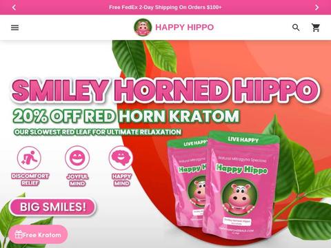 Happy Hippo Herbals Coupons and Promo Code