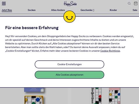 Happy Socks DACH Coupons and Promo Code