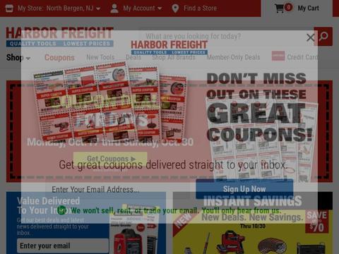 Harbor Freight Tools Coupons and Promo Code