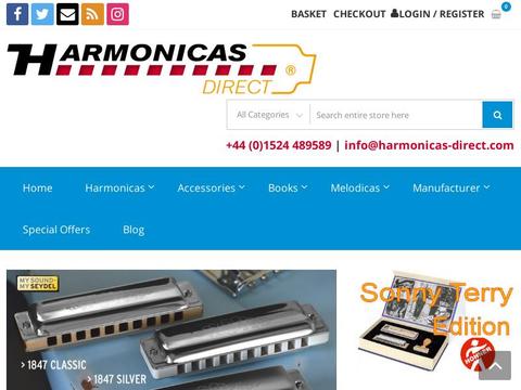 Harmonicasdirect.Com Coupons and Promo Code